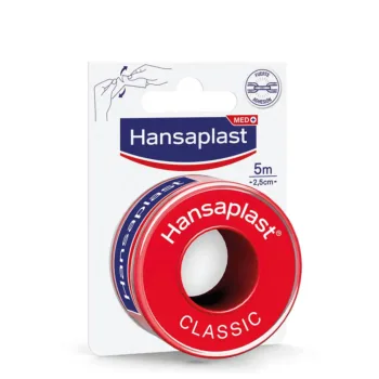HANSAPLAST Tessuto satin HP ESPARADRAPO CLASSIC 5 mx 2.5 cm 1 u