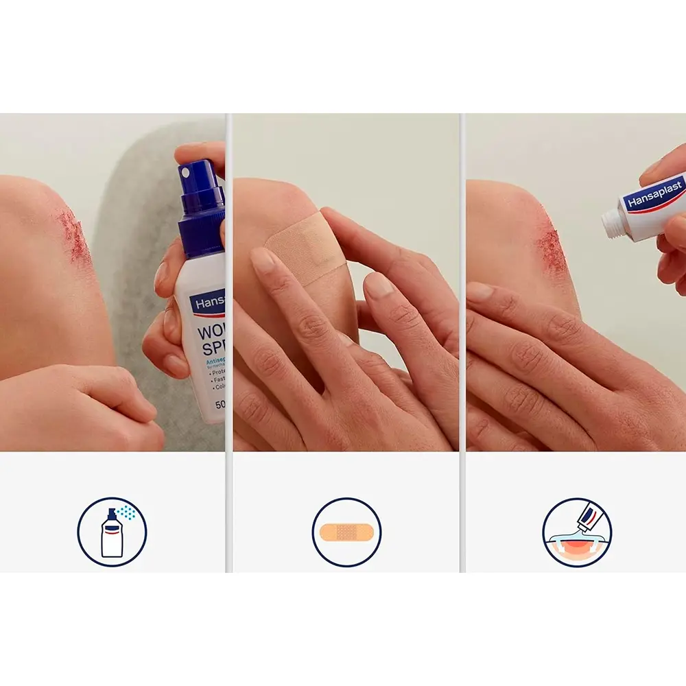 HANSAPLAST HP AQUA PROTECT XL Verbände 6 x 7 cm 5 Stk HANSAPLAST HP AQUA PROTECT XL Wundauflagen 6 x 7 cm 5 Stück - Abbildung 3