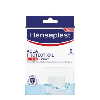 HANSAPLAST Pansements HP AQUA PROTECT XXL 8 x 10 cm 5 u