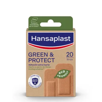 HANSAPLAST Pansements HP GREEN & PROTECT 2 tailles 20 u