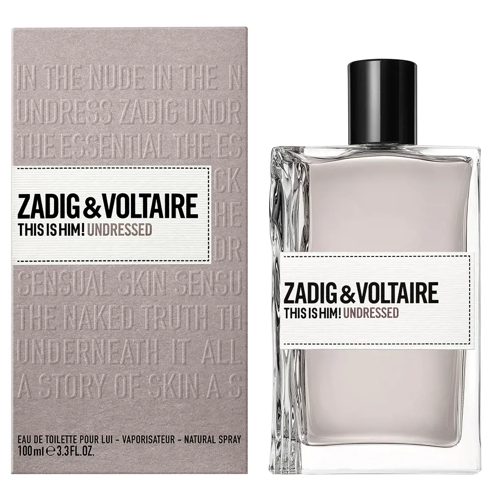 ZADIG & VOLTAIRE THIS IS HIM! UNDRESSED Eau de Toilette Vapor 100 ml für Männer