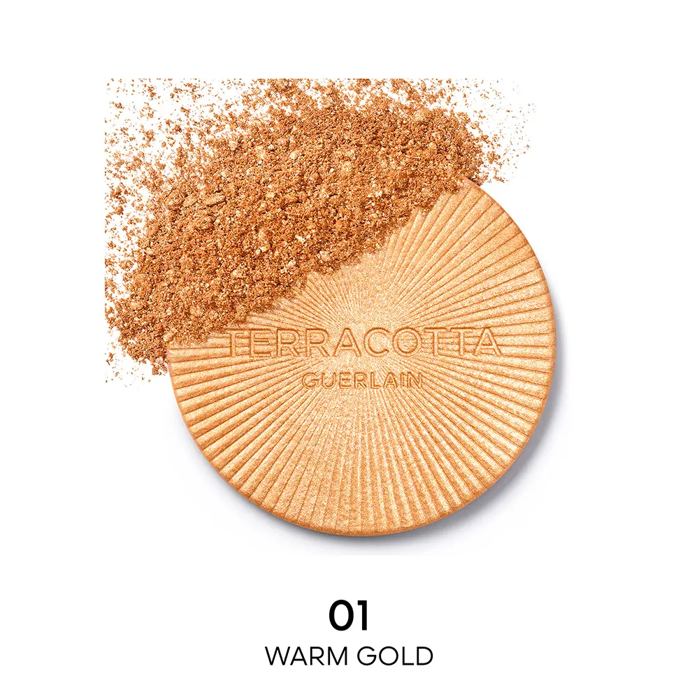 GUERLAIN TERRACOTTA LUMINIZER poudre compacte #01 gold 10 gr