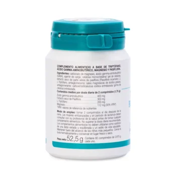 ANA MARÍA LAJUSTICIA TRYPTOPHAN WITH GABA + PASSION FLOWER AND MAGNESIUM 60 tablets