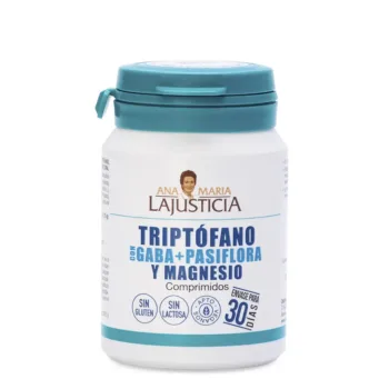 ANA MARÍA LAJUSTICIA TRYPTOPHAN WITH GABA + PASSION FLOWER AND MAGNESIUM 60 tablets