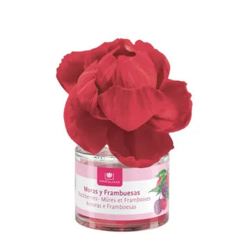 CRISTALINAS SCENTED FLOWER air freshener 0% #blackberries and raspberries 40 ml CRISTALINAS SCENTED FLOWER air freshener 0% #blackberries and raspberries 40 ml
