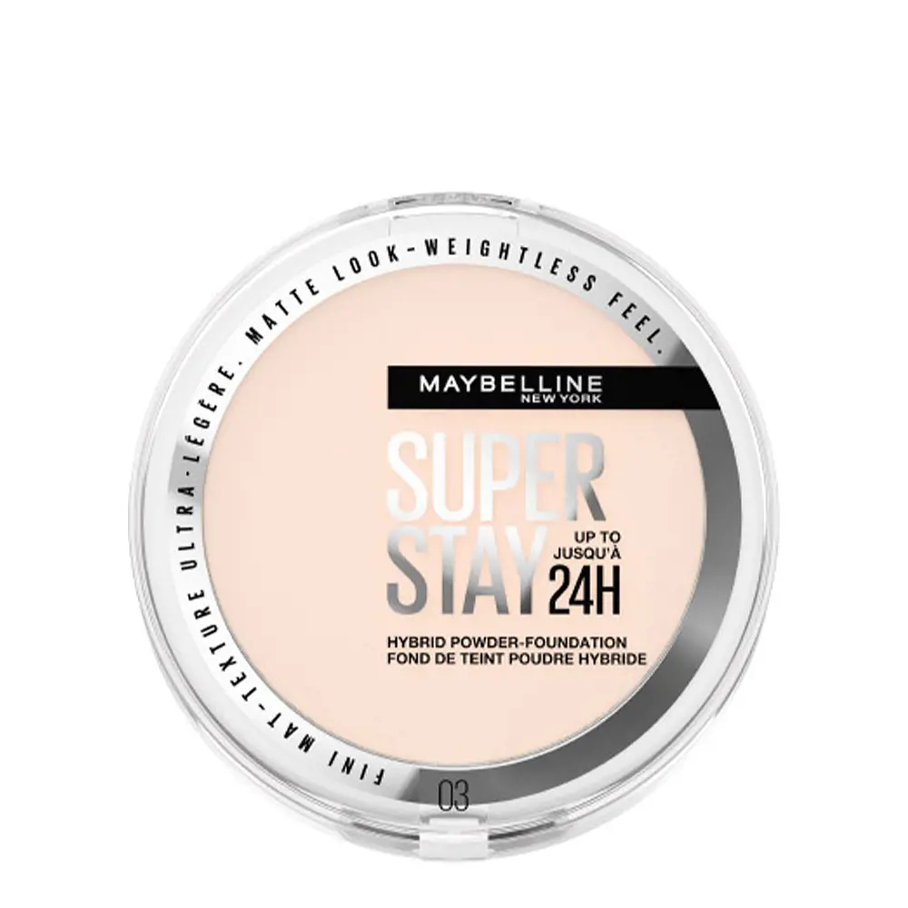 MAYBELLINE SUPERSTAY 24H hybrid powder-foundation #03 9 gr MAYBELLINE SUPERSTAY 24H hybrid powder-foundation #03 9 gr