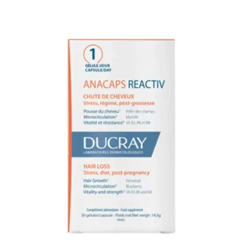 DUCRAY ANACAPS REACTIV food supplement 30 capsules