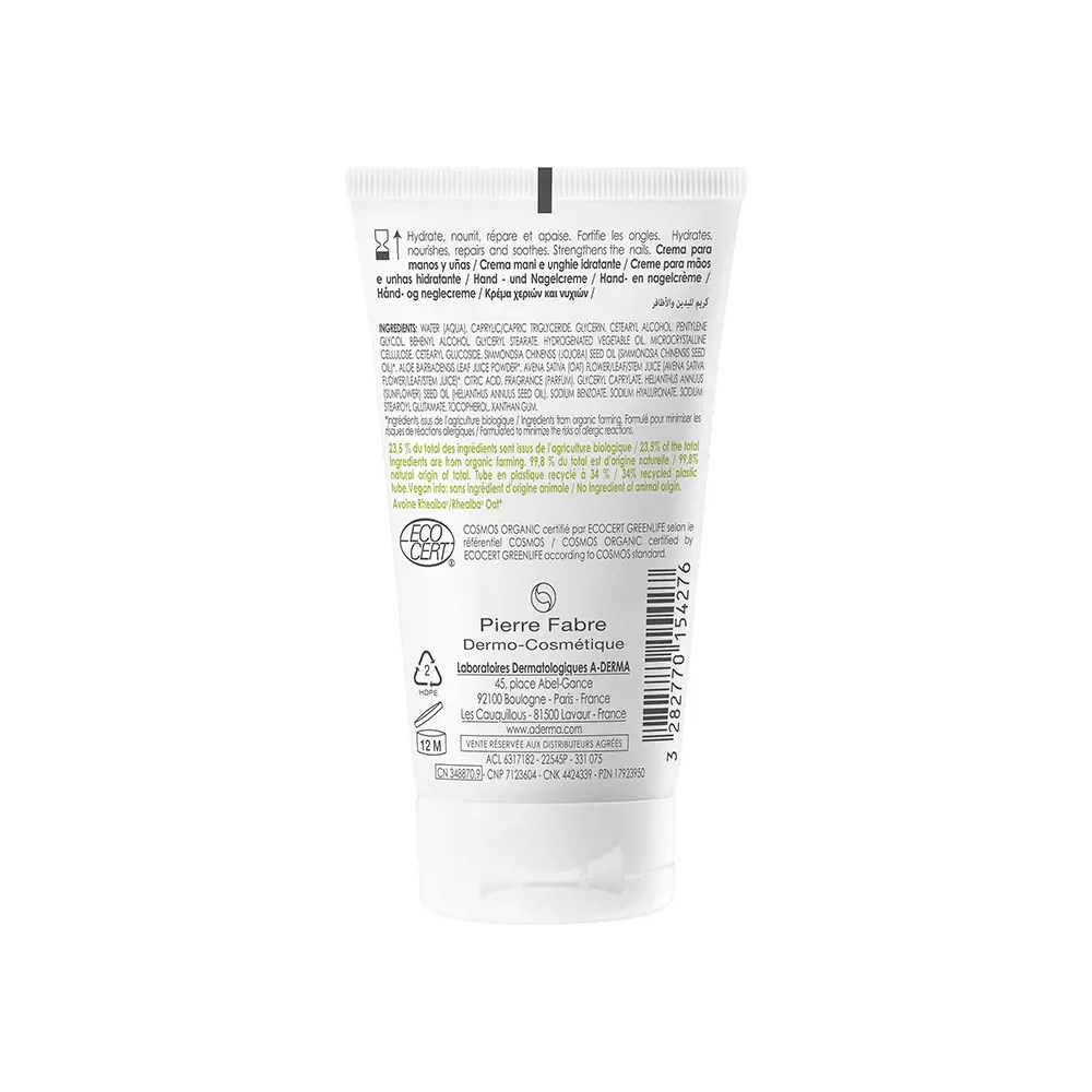 A-DERMA HANDS & NAILS cream 50 ml