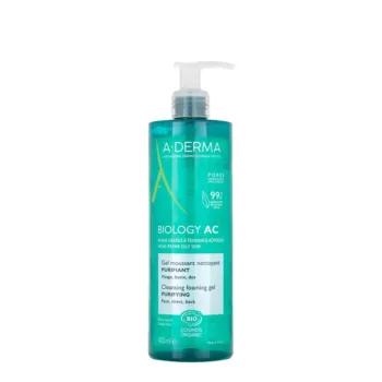 A-DERMA Gel nettoyant BIOLOGY AC 400 ml