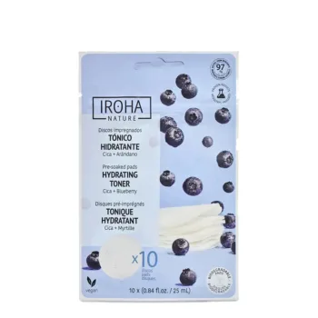 IROHA HYDRATING TONER pre-soaked pads 10 u
