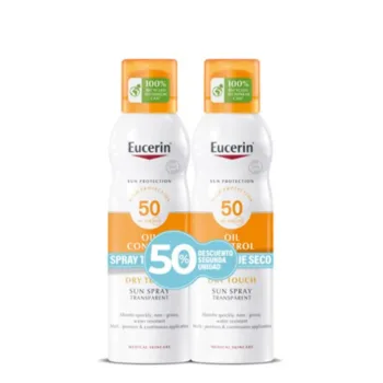 EUCERIN SENSITIVE PROTECT sun spray SP50+ promo 2 x 200 ml