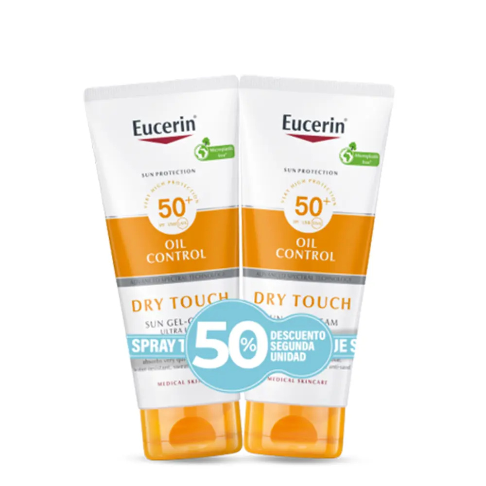 EUCERIN SENSITIVE PROTECT dry touch gel cream SPF50+ promo 2 x 200 ml EUCERIN SENSITIVE PROTECT dry touch gel cream SPF50+ promo 2 x 200 ml