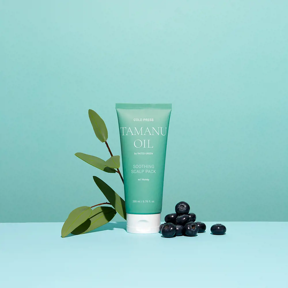RATED GREEN COLD PRESS TAMANU OIL shooting scalp 200 ml RATED GREEN COLD PRESS TAMANU OIL shooting scalp 200 ml