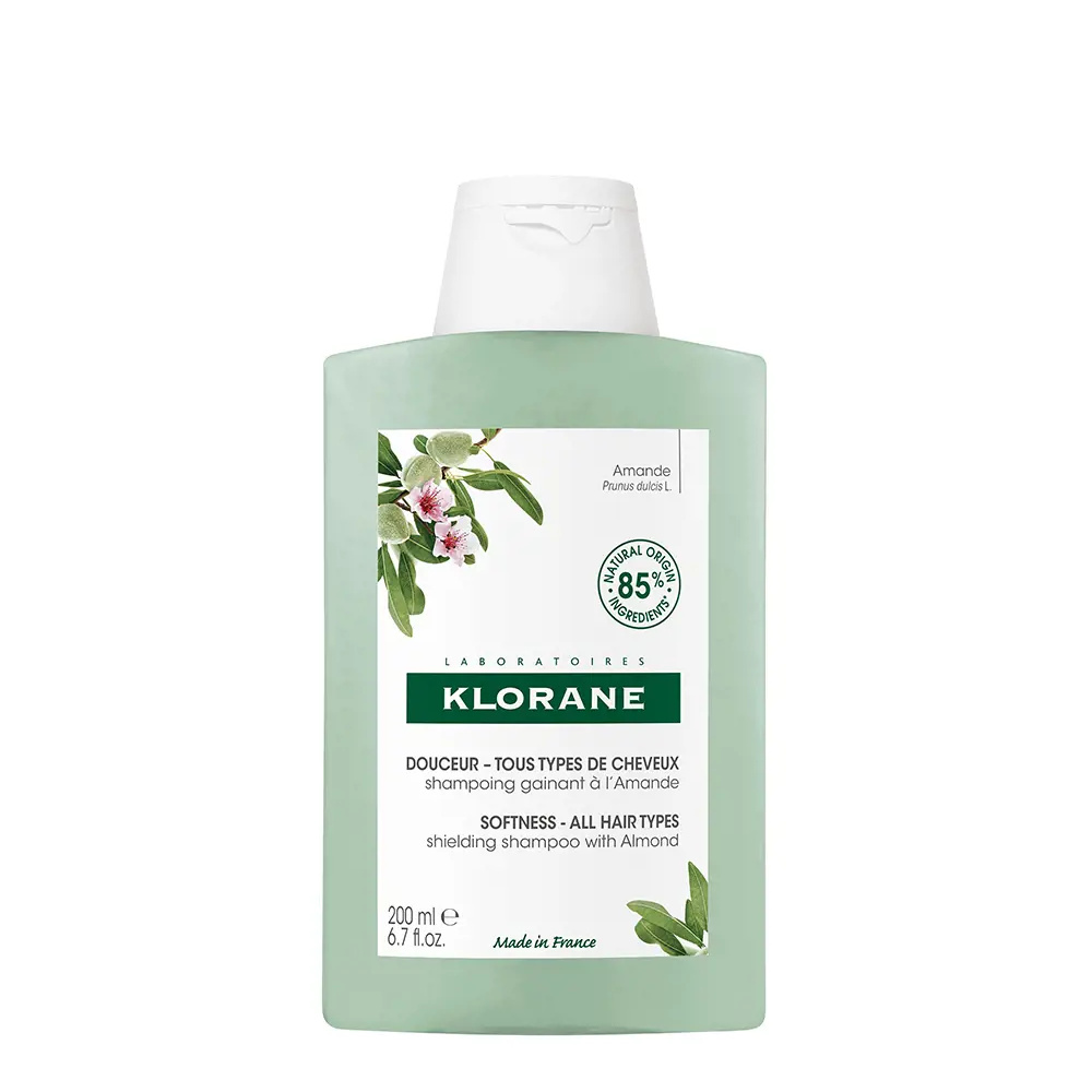 KLORANE A LA ALMENDRA shampoo softness and tone 200 ml KLORANE A LA ALMENDRA shampoo softness and tone 200 ml