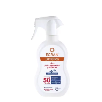 DENENES ECRAN DENENES SENSITIVE milk protectora SPF50+ pistola 300 ml