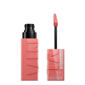MAYBELLINE SUPERSTAY VINYL INK liquid lipstick #100-charmed 4.2 ml