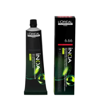  L'ORÉAL PROFESSIONNEL PARIS INOA permanente Farbe Nr. 6.66 ohne Ammoniak, 60 gr