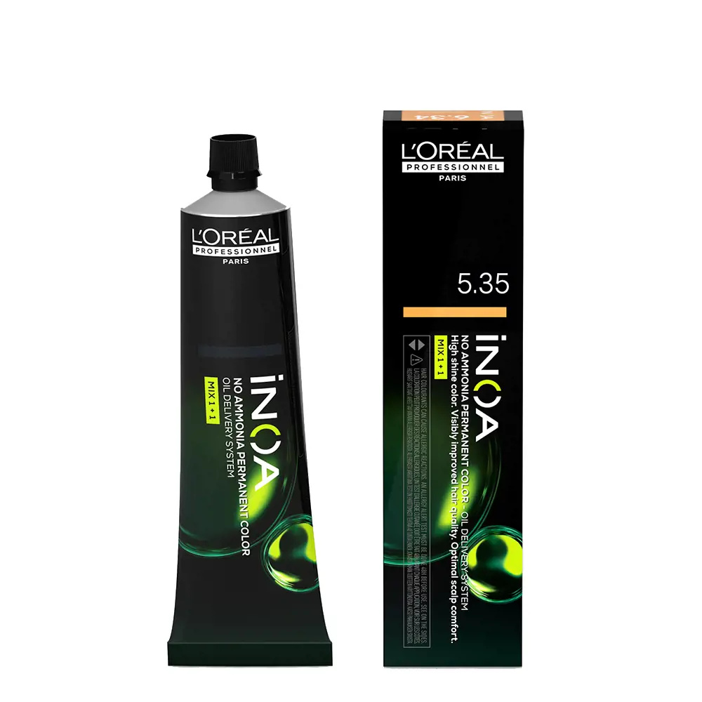 L'ORÉAL PROFESSIONNEL PARIS INOA no ammonia permanent color #5.35 60 gr L'ORÉAL PROFESSIONNEL PARIS INOA no ammonia permanent color #5.35 60 gr