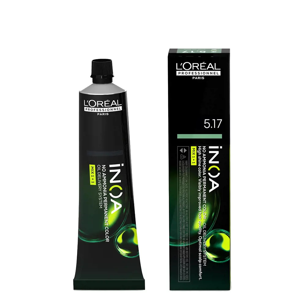 L'ORÉAL PROFESSIONNEL PARIS INOA no ammonia permanent color #5.17 60 gr L'ORÉAL PROFESSIONNEL PARIS INOA no ammonia permanent color #5.17 60 gr