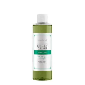 ALMA SECRET Balancing and purifying FACIAL GEL CLEANSER cucumber & juniper 200 ml