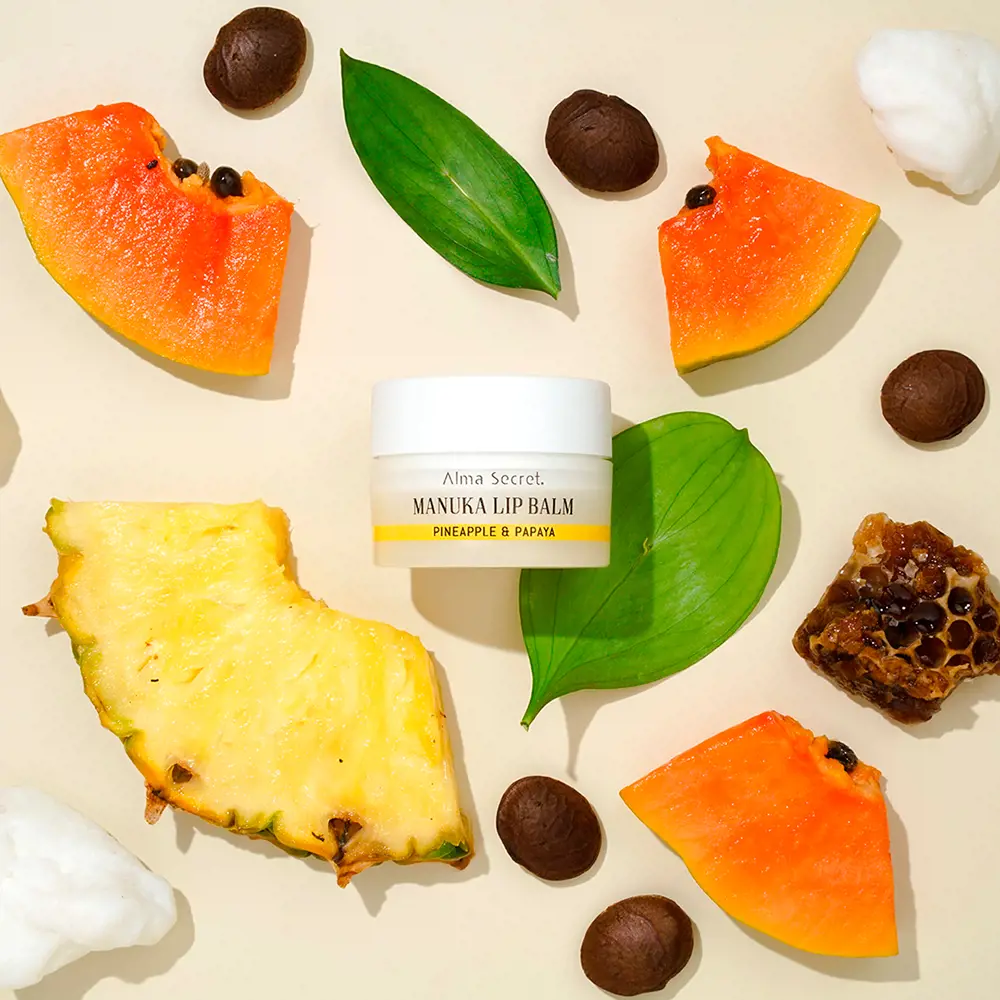 <span class="notranslate">ALMA SECRET MANUKA</span> lip balm #pineapple and papaya 10 ml <span class="notranslate">ALMA SECRET MANUKA</span> lip balm #pineapple and papaya 10 ml