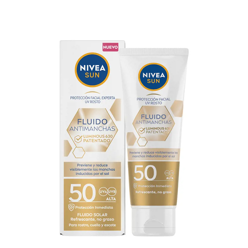 NIVEA SUN ANTIMANCHES facial fluid SPF50 40 ml NIVEA SUN ANTIMANCHES facial fluid SPF50 40 ml