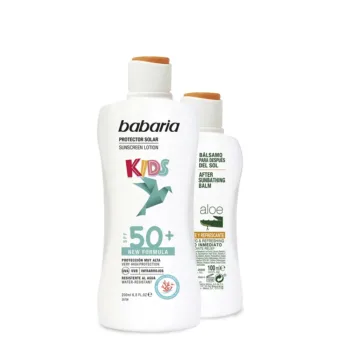 BABARIA SOLAR INFANTIL SPF50+ MILK LOT 2 pcs