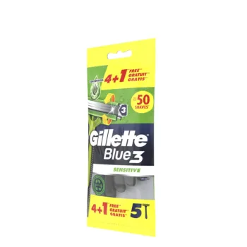 GILLETTE BLUE 3 SENSITIVE disposable razor blade 5 u