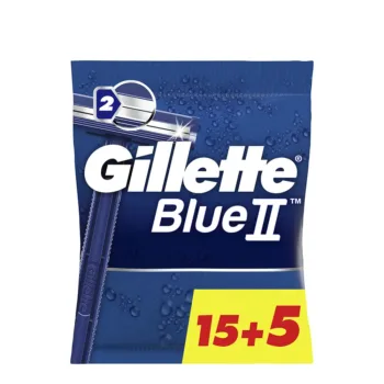 GILLETTE BLUE II disposable razor blade 20 u