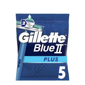 GILLETTE BLUE II PLUS disposable razor blade 5 u