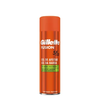 GILLETTE FUSION sensitive skin shaving gel 200 ml