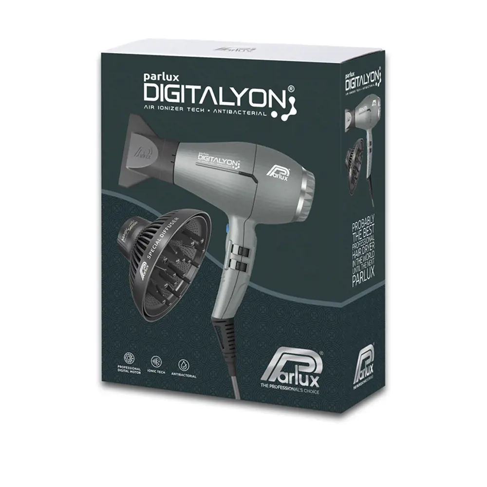 PARLUX PARLUX DIGITALYON GRAUES GLITZER-SET, 4 Stück