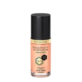 MAX FACTOR FACEFINITY 3IN1 primer & foundation #80-bronze 30 ml