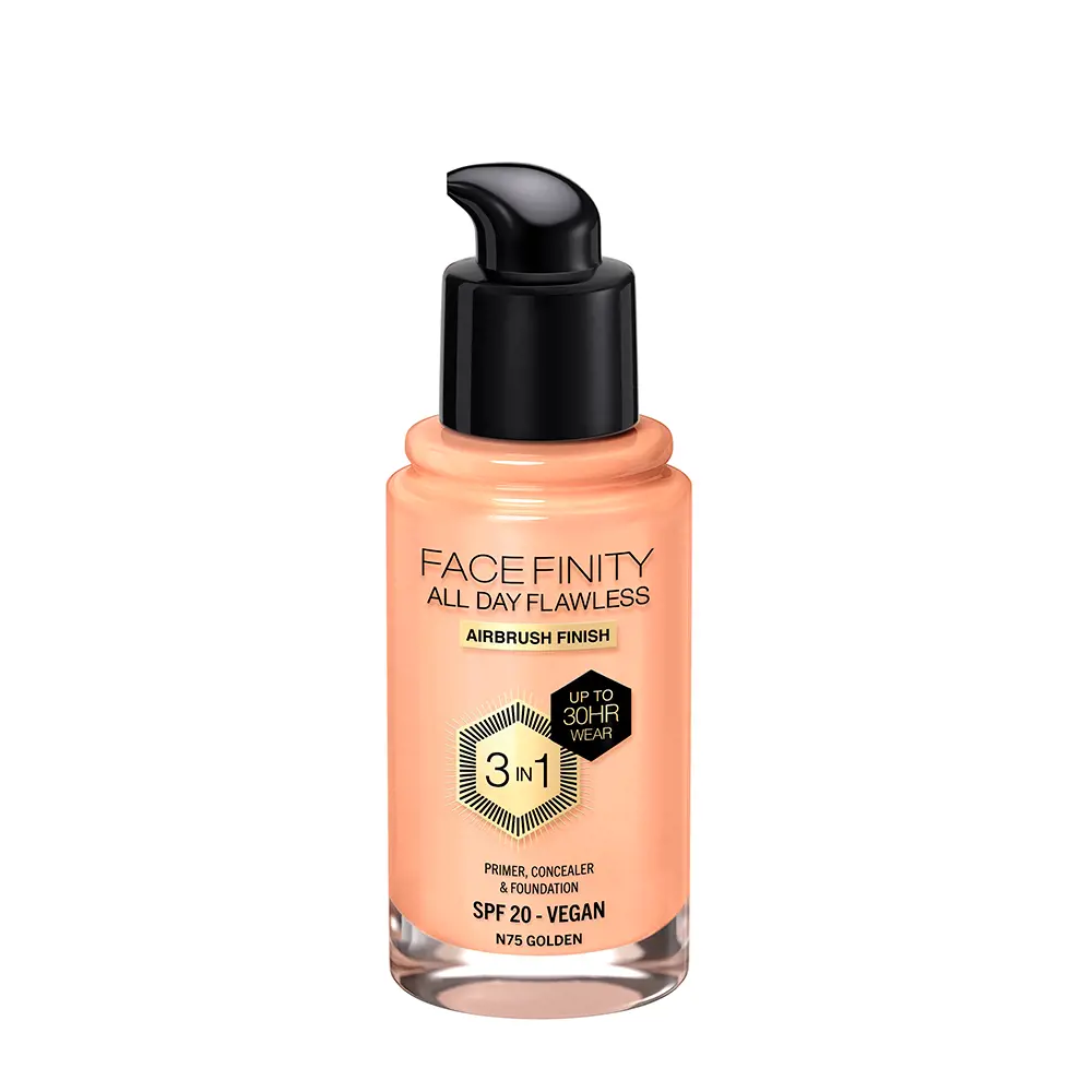 MAX FACTOR FACEFINITY 3IN1 primer & foundation #75-golden 30 ml
