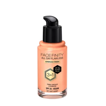 MAX FACTOR FACEFINITY 3IN1 primer & foundation #77-soft honey 30 ml