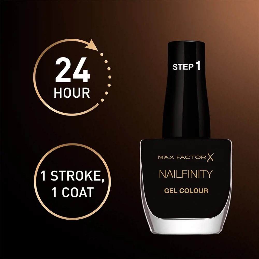 MAX FACTOR NAILFINITY #207-for real 12 ml