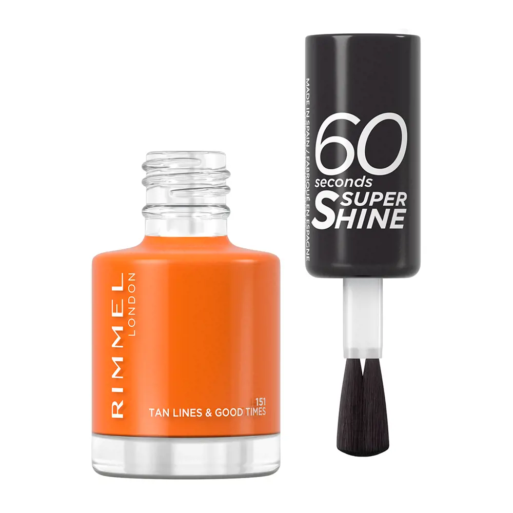 RIMMEL LONDON 60 SECONDS super shine #151-tan lines & good times 8 ml RIMMEL LONDON 60 SECONDS super shine #151-tan lines & good times 8 ml - Image 2