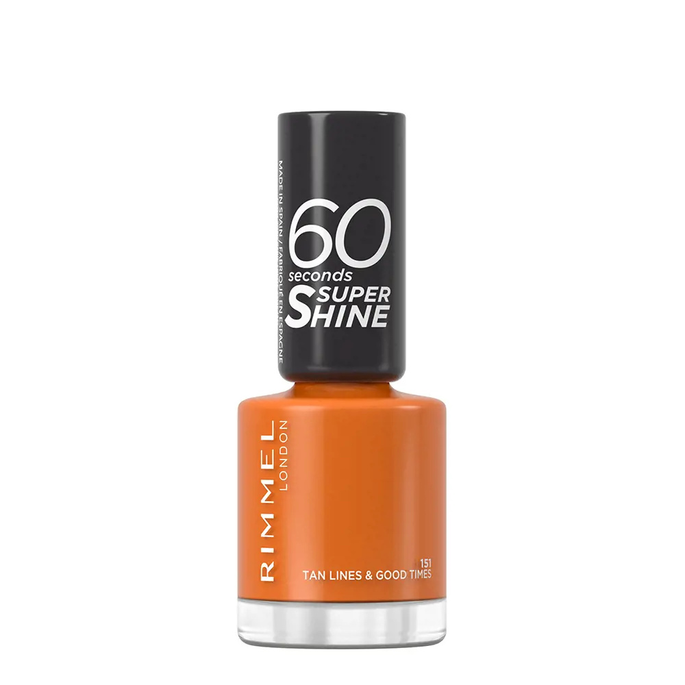 RIMMEL LONDON 60 SECONDS super shine #151-tan lines & good times 8 ml RIMMEL LONDON 60 SECONDS super shine #151-tan lines & good times 8 ml