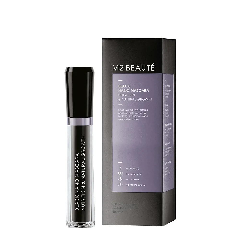M2 BEAUTÉ BLACK NANO mascara 6 ml M2 BEAUTÉ BLACK NANO mascara 6 ml