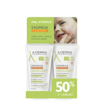 A-DERMA EXOMEGA CONTROL crème émoliente duo 2 x 50 ml A-DERMA EXOMEGA CONTROL crème émoliente duo 2 x 50 ml