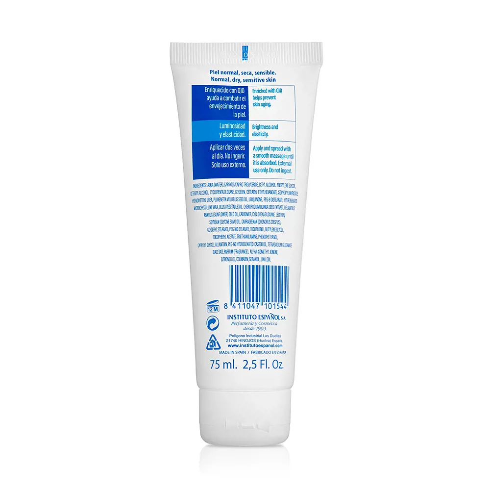 INSTITUTO ESPAÑOL MANI PERFETTE crema idratante rinforzata Q10 75 ml
