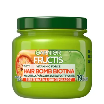 GARNIER FRUCTIS VITAMIN FORCE hair bomb biotin mask 320 ml GARNIER FRUCTIS VITAMIN FORCE hair bomb biotin mask 320 ml