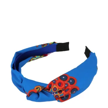 BANDEAU INCA doublé en tissu avec nœud 1 u