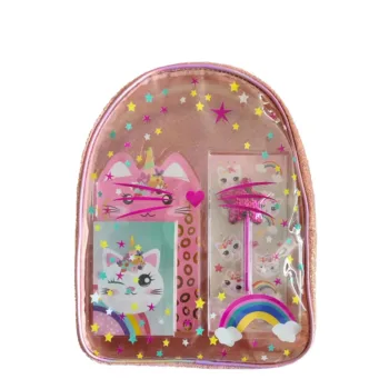 INCA MOCHILA TRANSPARENTE GATO LOT 5 pz