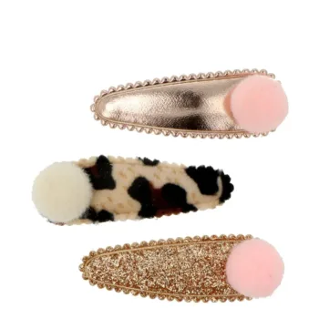 INCA POMPOM CLIPS 3 u