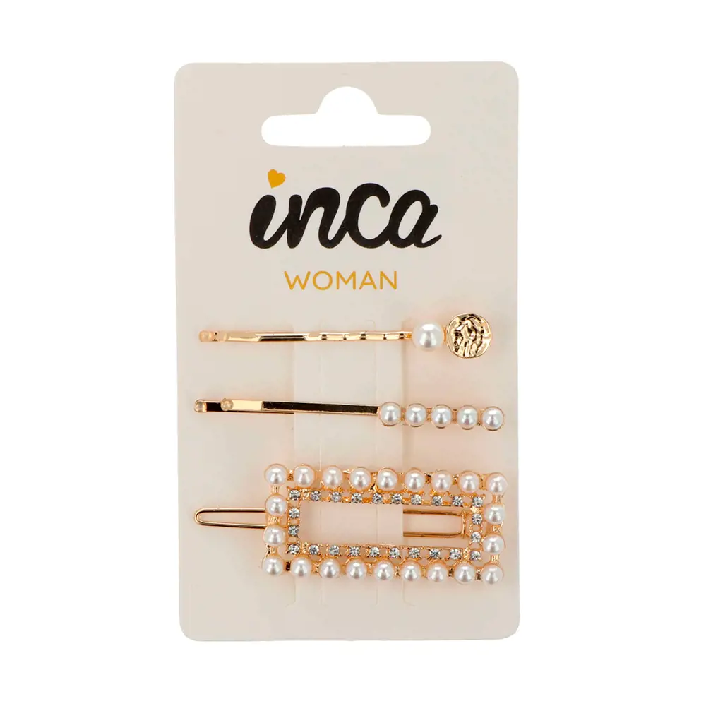 INCA FORKS white pearls 3 u INCA FORKS white pearls 3 u - Image 2
