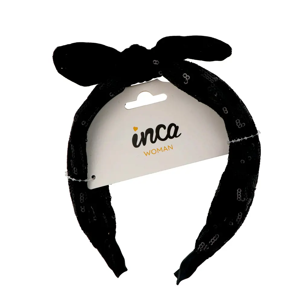 INCA DIADEMA LENTEJUELAS avec lazo 1 u