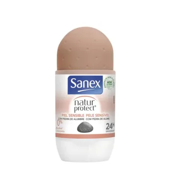SANEX NATUR PROTECT 0% alum stone deo sensitive roll-on 50 ml