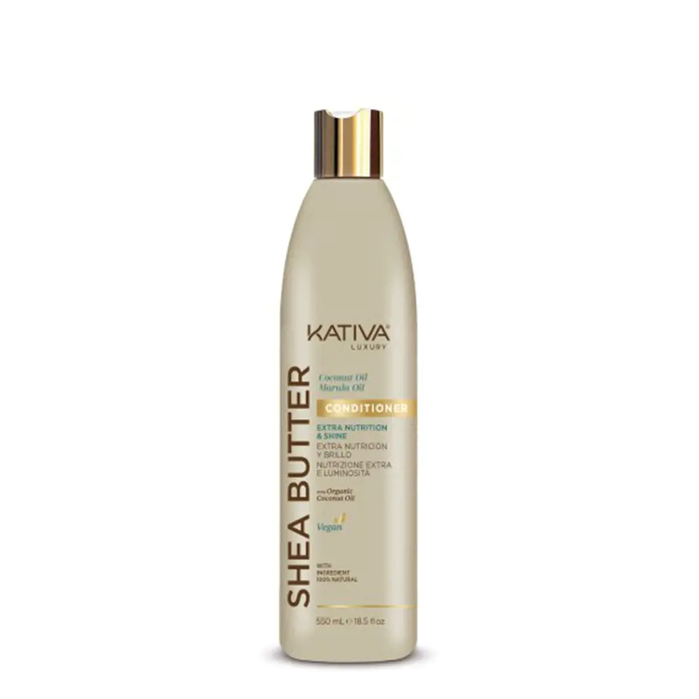 KATIVA SHEA BUTTER coconut & marula oil conditioner 550 ml KATIVA SHEA BUTTER coconut & marula oil conditioner 550 ml