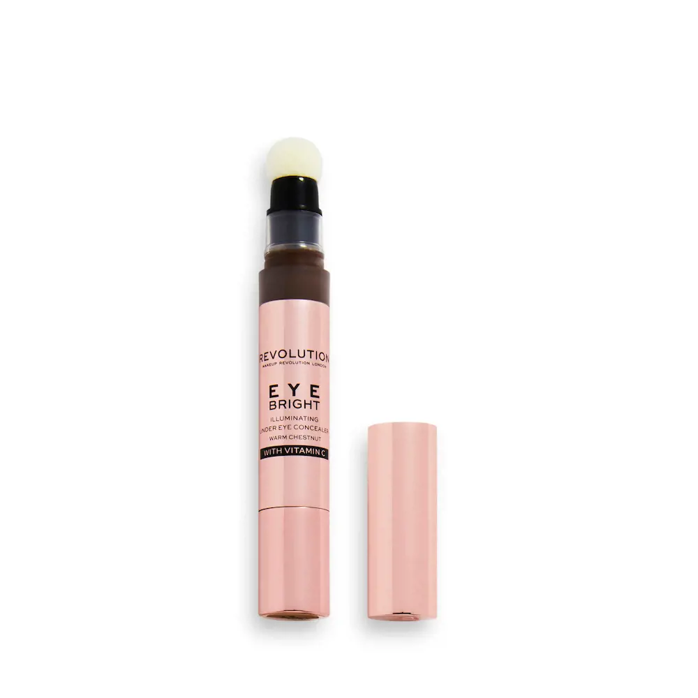 REVOLUTION MAKE UP BRIGHT EYE concealer #warm chestnut 3 ml REVOLUTION MAKE UP BRIGHT EYE concealer #warm chestnut 3 ml - Image 2